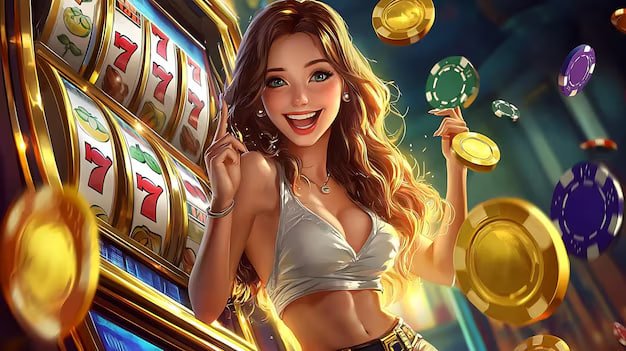 Baccarat ကတ်ဂိမ်း တစ်ကြိမ်ကစားနေသောမြင်ကွင်း